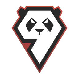 Glitter 9Pandas Team Sticker - TI 2023