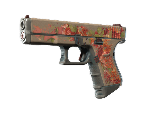 Glock-18 | Coral Bloom (Battle-Scarred)