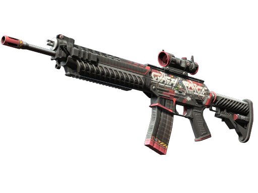 SG 553 | Cyberforce (Minimal Wear)