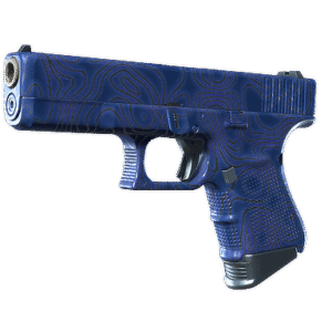 Glock-18 | Ocean Topo (Minimal Wear)