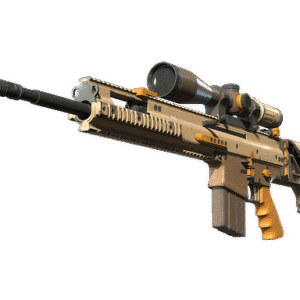 SCAR-20 | Short Ochre (Field-Tested)