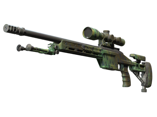 Souvenir SSG 08 | Jungle Dashed (Minimal Wear)