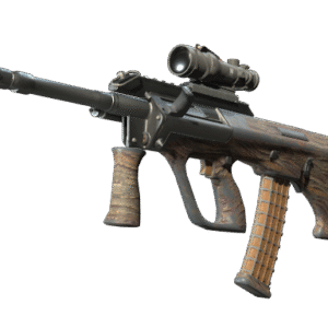 Souvenir AUG | Spalted Wood (Field-Tested)