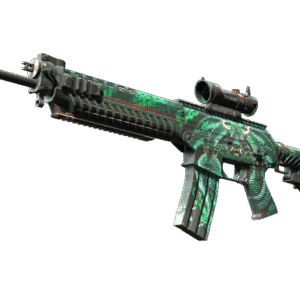 SG 553 | Dragon Tech (Well-Worn)