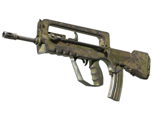 FAMAS | Palm (Battle-Scarred)