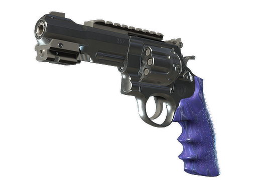 R8 Revolver | Cobalt Grip (Minimal Wear)