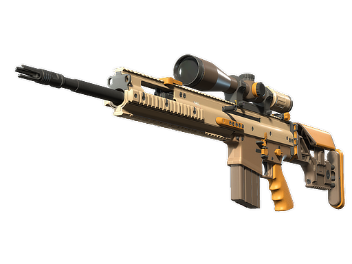 SCAR-20 | Short Ochre (Factory New)
