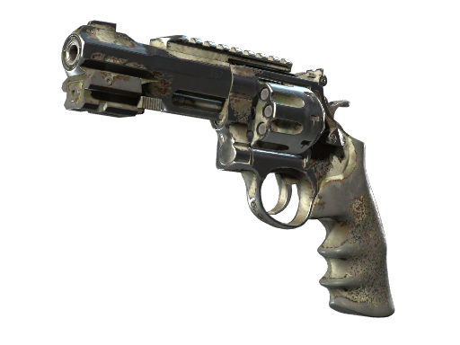 R8 Revolver | Bone Mask (Battle-Scarred)