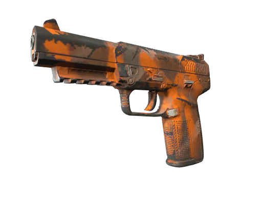 Five-SeveN | Orange Peel (Well-Worn)