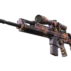 SCAR-20 | Poultrygeist (Well-Worn)