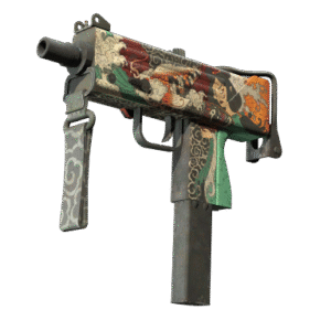 MAC-10 | Allure (Battle-Scarred)