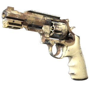 Souvenir R8 Revolver | Desert Brush (Well-Worn)