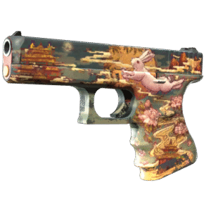 Glock-18 | Umbral Rabbit (Well-Worn)