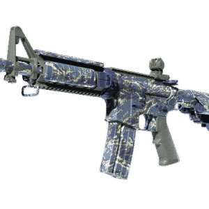 M4A4 | Naval Shred Camo (Minimal Wear)