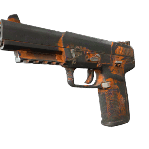 Five-SeveN | Orange Peel (Battle-Scarred)