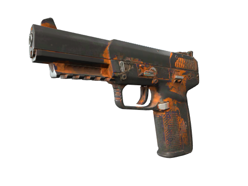 Five-SeveN | Orange Peel (Battle-Scarred)